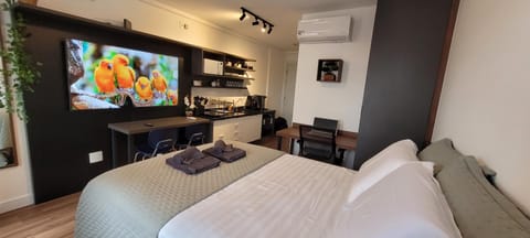 Communal lounge/ TV room, Bed, Photo of the whole room, air conditioner