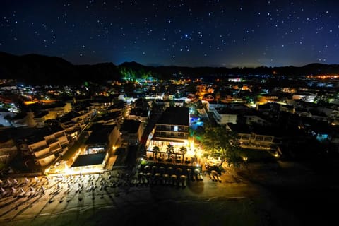 Night, Natural landscape, City view
