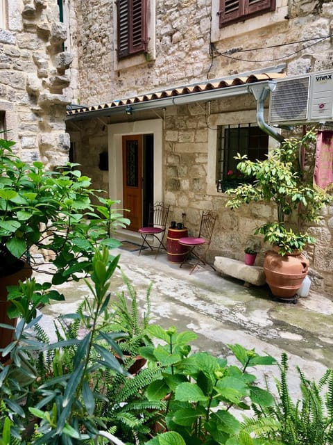 Property building, Patio, Spring, Day