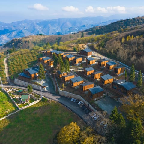 Property building, Day, Natural landscape, Bird's eye view, Mountain view