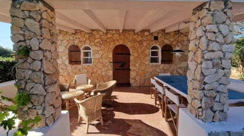 Property building, Patio