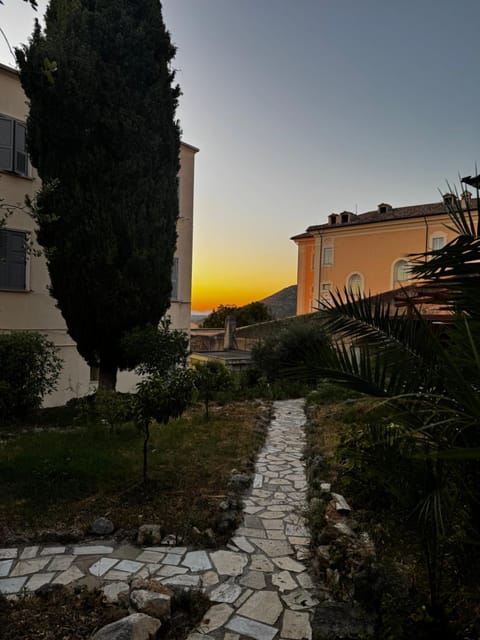 Property building, Garden, View (from property/room), Sunset