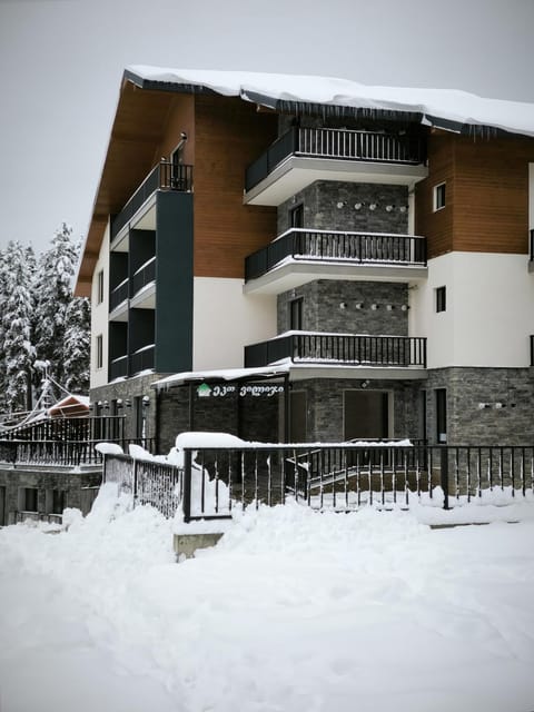 Property building, Day, Winter