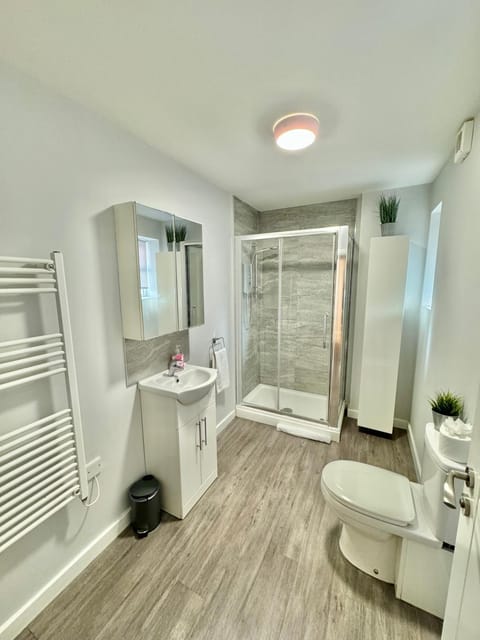 Shower, Toilet, Bathroom, towels