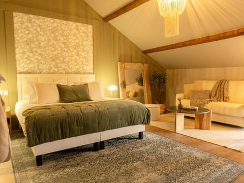 Bed, Living room, Photo of the whole room, Bedroom