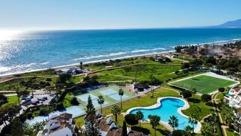 Natural landscape, Bird's eye view, Beach, Pool view, Sea view
