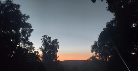 Natural landscape, Mountain view, Sunset