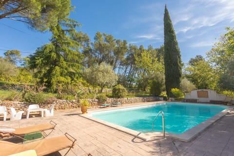 Property building, Living room, Swimming pool