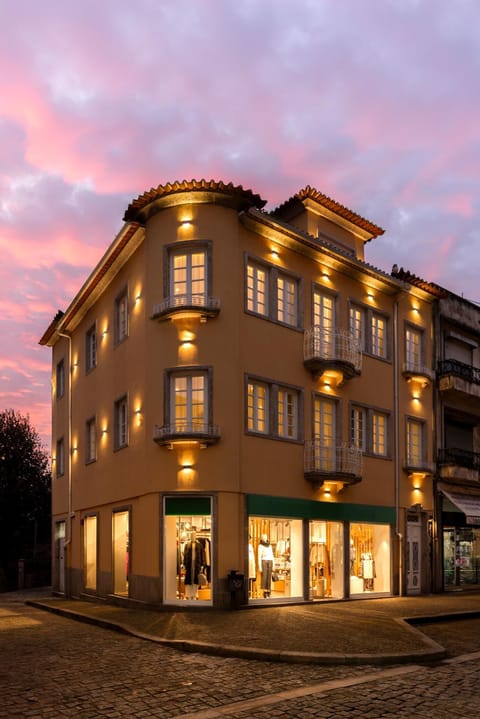 Property building, Night, Street view