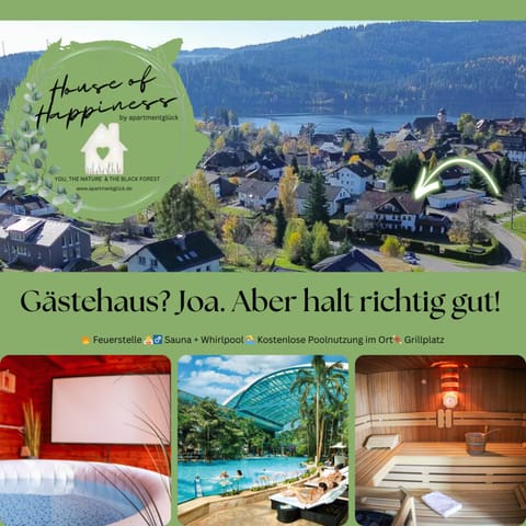 House of Happiness by apartmentglück Bed and Breakfast in Schluchsee