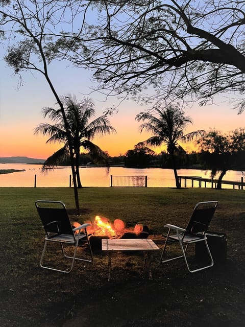 Natural landscape, Lake view, Sunrise