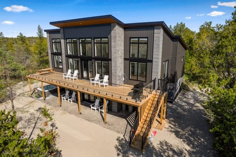 Property building, Patio, Natural landscape, View (from property/room), Balcony/Terrace