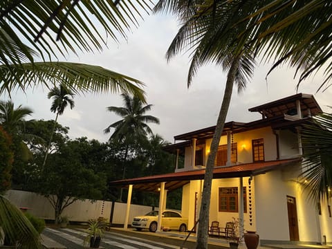 Property building, Garden view