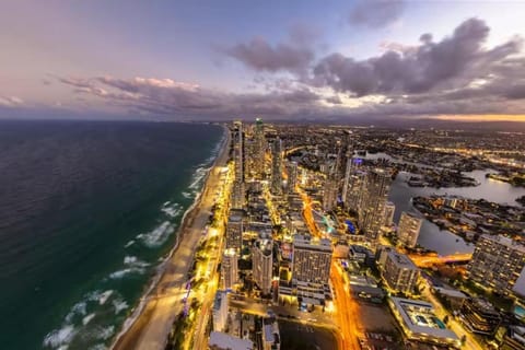 City view, Sea view, Sunset