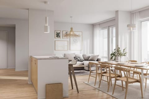 Central Luxury 2BDR with Private Sauna Apartment in Rovaniemi