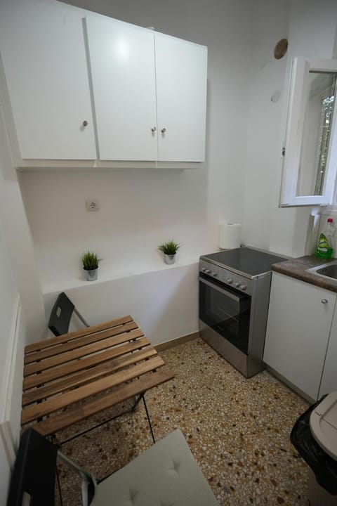 Kitchen or kitchenette, Dining area, oven, stove