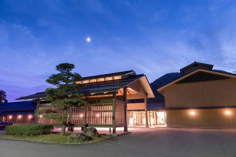 Property building, Facade/entrance, Sunset