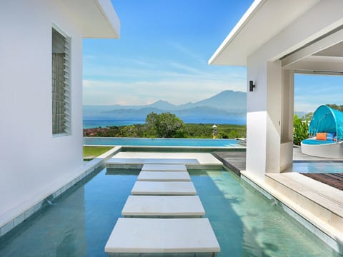 Patio, Facade/entrance, Day, Other, Other, Decorative detail, On site, Landmark view, Landmark view, Mountain view, Pool view, Sea view, Sea view, Swimming pool