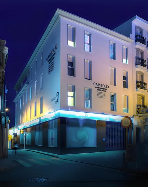 Property building, Night