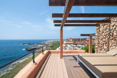 Day, Summer, View (from property/room), Balcony/Terrace, Sea view, sunbed