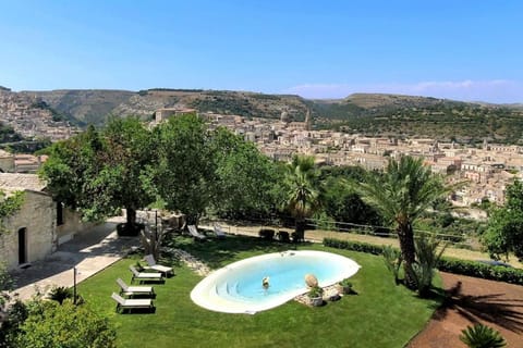 Natural landscape, Mountain view, Pool view, Swimming pool
