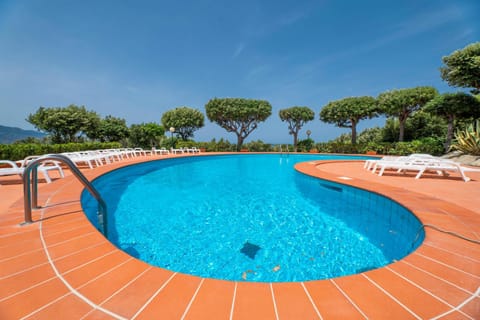 Natural landscape, Pool view, Swimming pool, sunbed