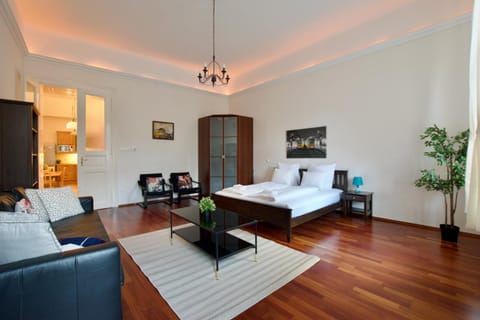 Living room, Bedroom