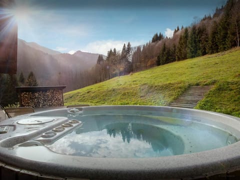 Day, Natural landscape, Summer, Hot Tub, Mountain view