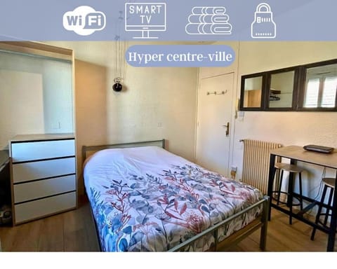 Lion d'or 25 - Chambre meublée et équipée - centre-ville Apartment in Montluçon