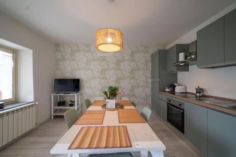 Bed, TV and multimedia, Kitchen or kitchenette, Photo of the whole room, Dining area, Bedroom, minibar, pet friendly, stove