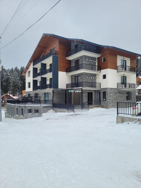 Property building, Day, Winter