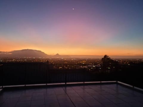 Nearby landmark, Natural landscape, Mountain view, Sea view, Sunset