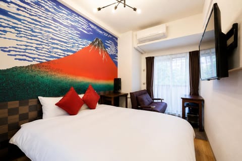 Bed, TV and multimedia, Bedroom, air conditioner