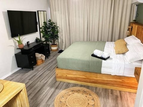 Bed, TV and multimedia