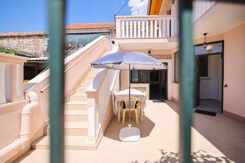 Property building, Patio