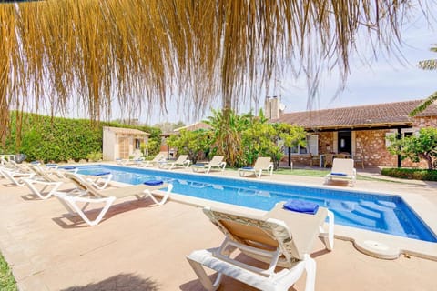 Property building, Living room, Swimming pool