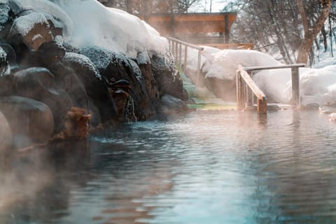 Natural landscape, River view, Open Air Bath