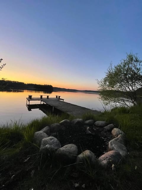 Lake view, Sunset