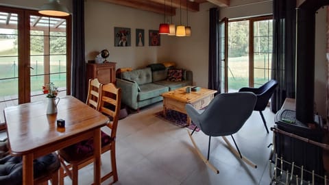 Living room, Seating area, Dining area