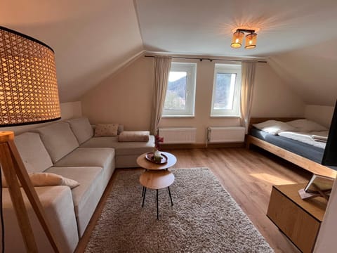 Living room, Bedroom