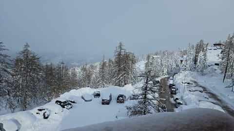 Natural landscape, Winter, Mountain view