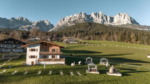 Property building, Natural landscape, Mountain view
