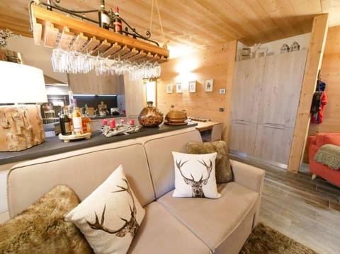 Seating area, wardrobe