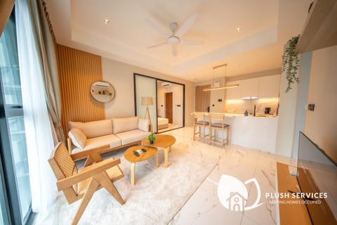 Kitchen or kitchenette, Living room