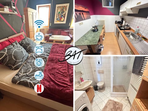 Bed, Bathroom, TV and multimedia, Photo of the whole room, Bedroom, internet, internet