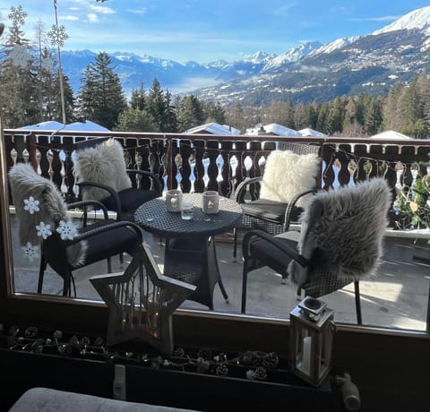 Résidence Robin des Bois, Crans-Montana, luxueux appartement avec vue imprenable Apartment in Sierre