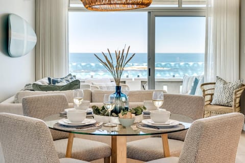 Living room, Seating area, Dining area, Sea view