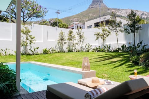 Garden, Mountain view, Swimming pool, sunbed