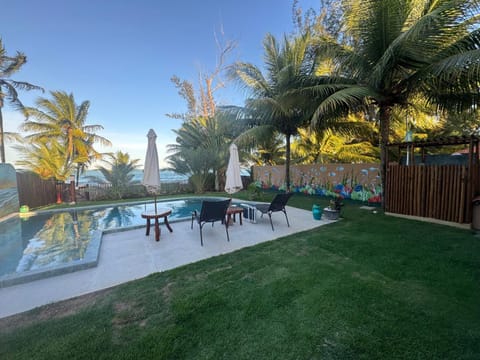 Garden view, Pool view, Swimming pool, sunbed