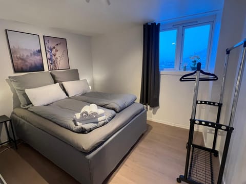 Bed, Photo of the whole room, Bedroom, towels, wardrobe